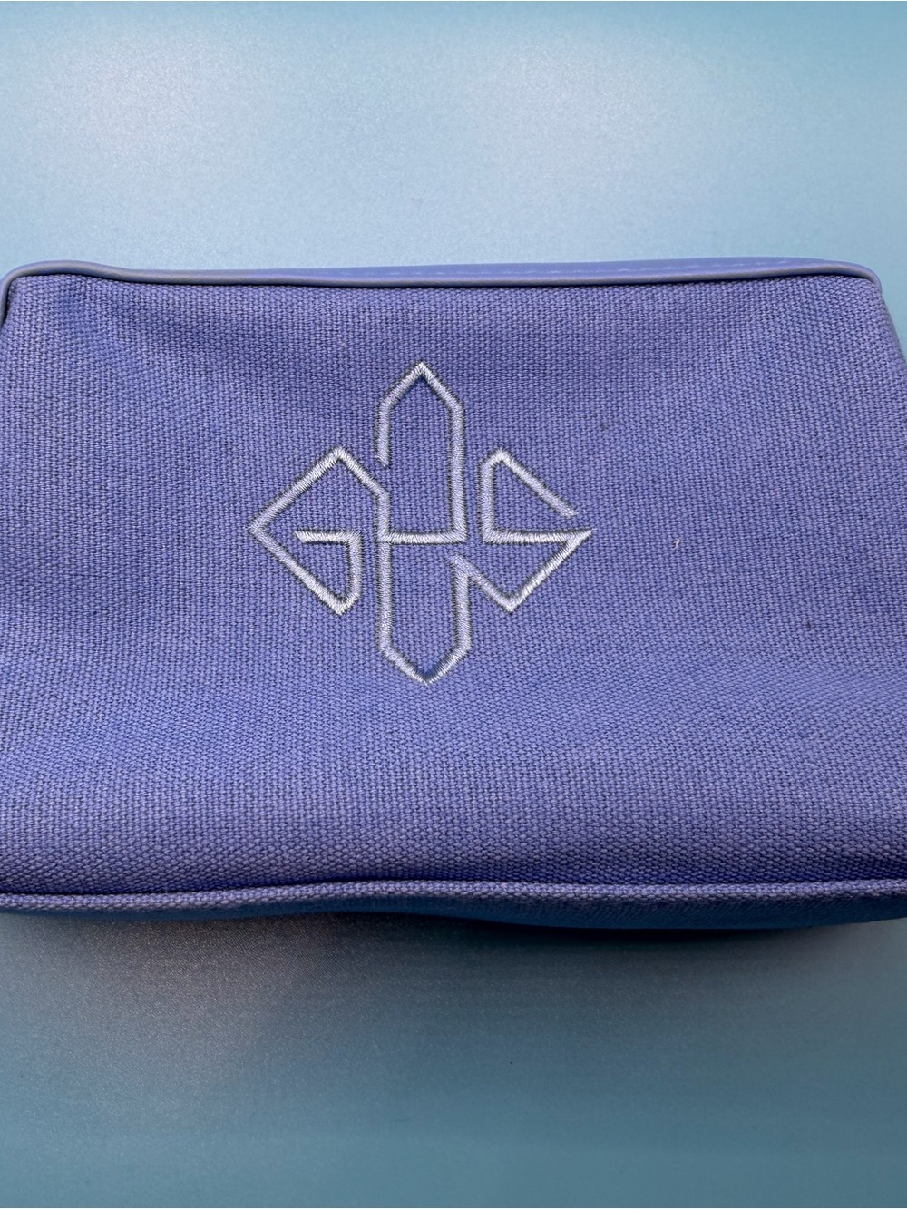 Ettinger London x ANA Cosmetic/Amenity - blue Pouch